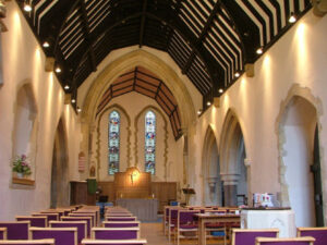 St Nicholas Thanington - interior